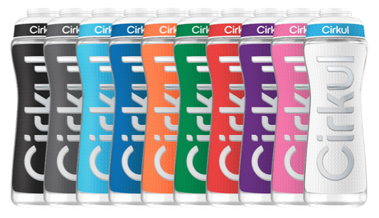 22oz. Grip Squeeze Plastic Bottle & Sport Lid G56