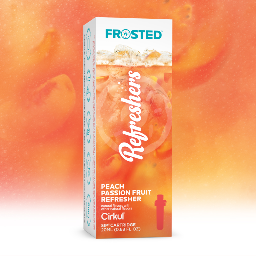 Frosted Peach Passion Fruit Refresher D35