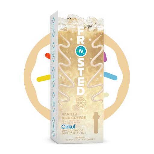 Frosted Vanilla Iced Coffee E63